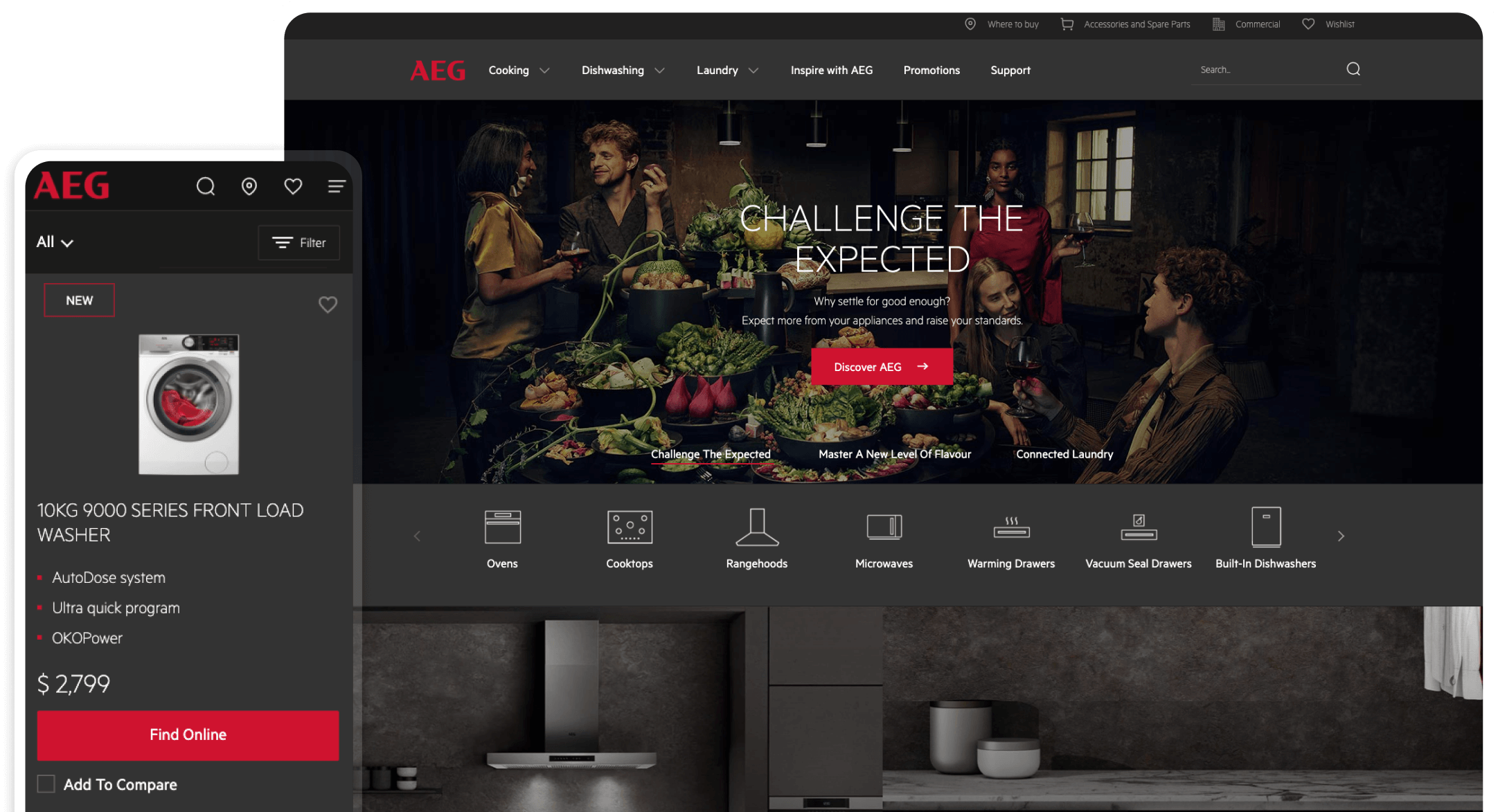Delivering an award-winning customer-centric, high-performance website for AEG