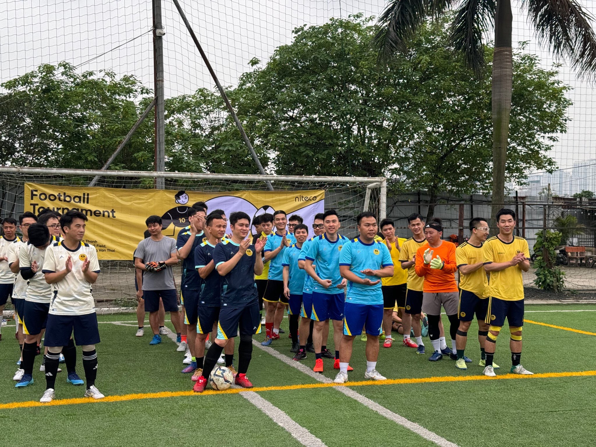 Niteco Football Tournament witness the competitions between 4 teams