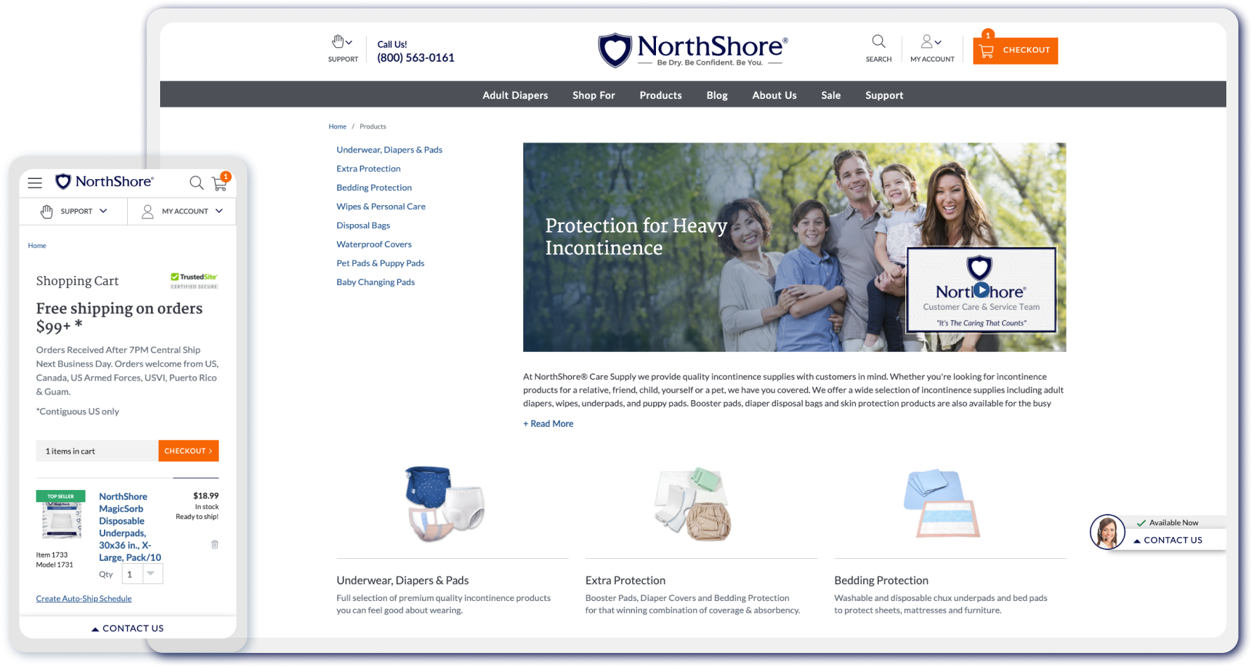 How Niteco/Thanx Media Optimized North Shore Care Supply’s Optimizely Project