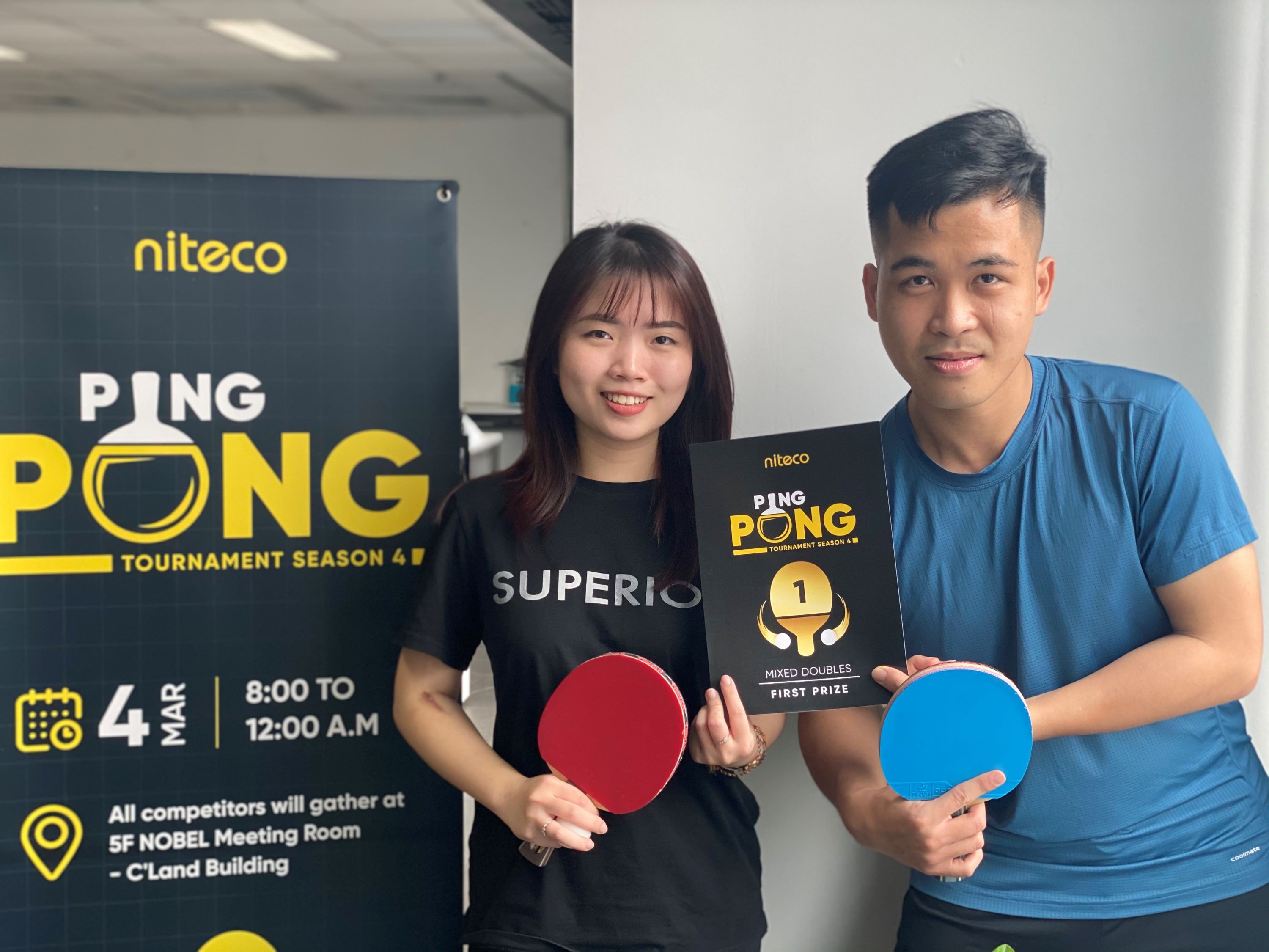 Trang Le & Hung Le 3 - Mix Double