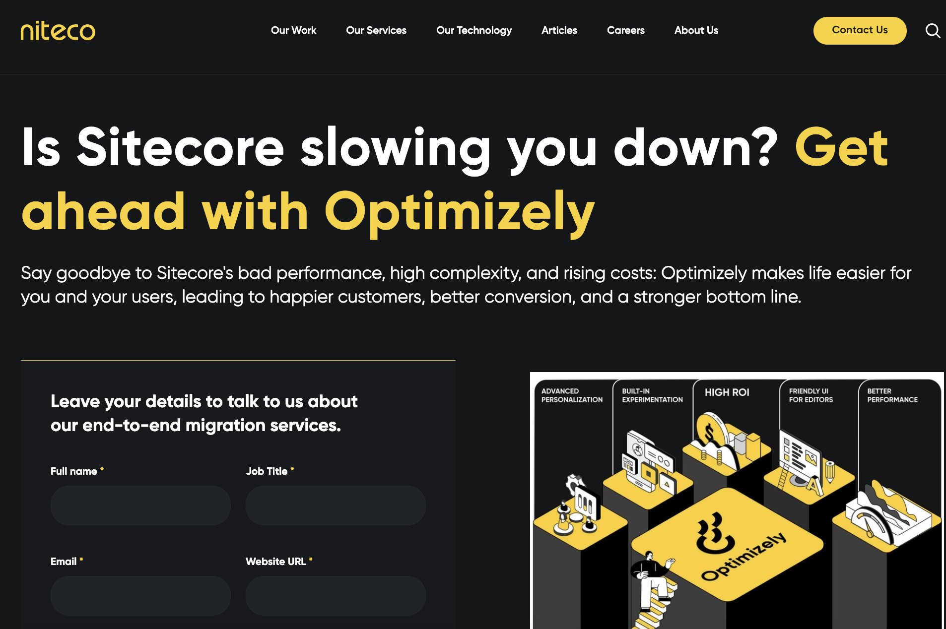 sitecore to optimizely migration 