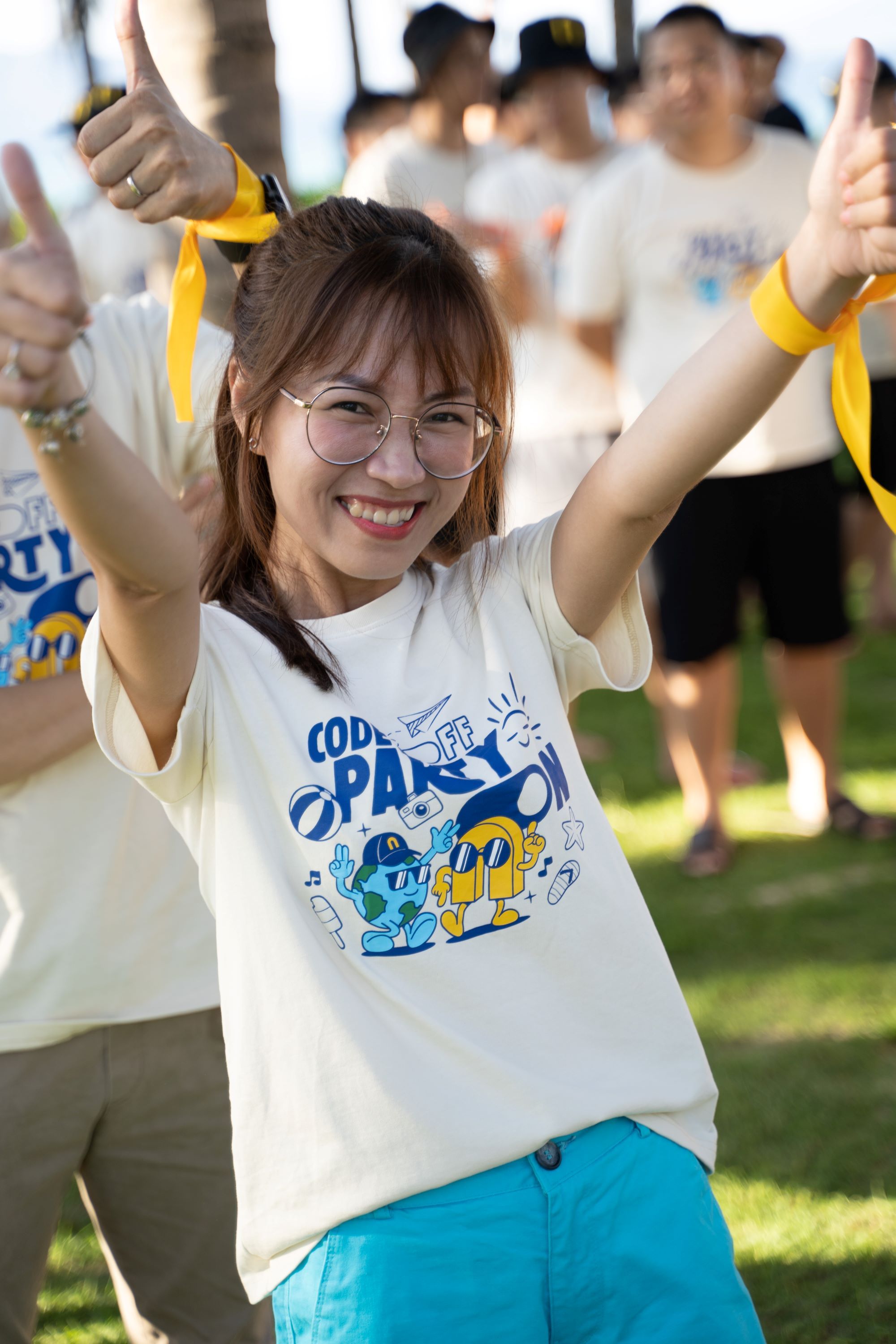 Summer trip team building