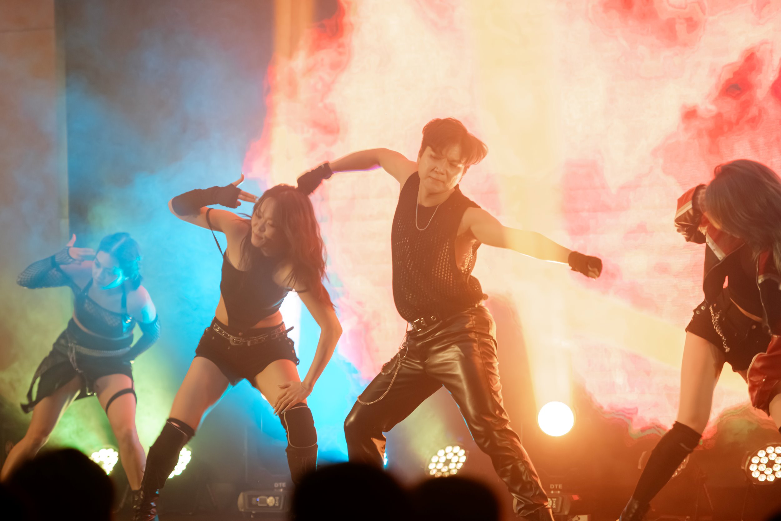 Dancing performance for summer trip