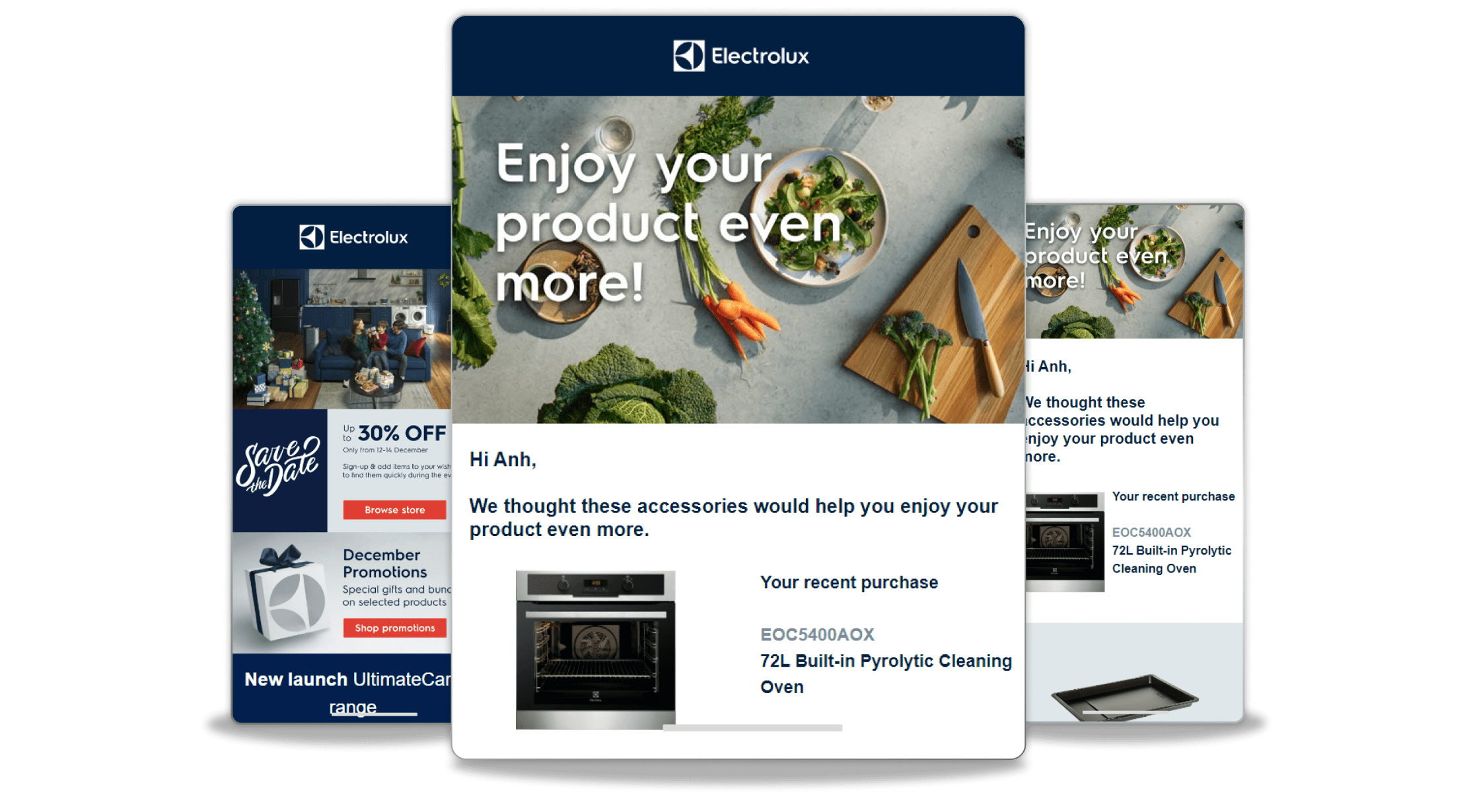 Powering Electrolux’s email marketing in the APAC and MEA regions 