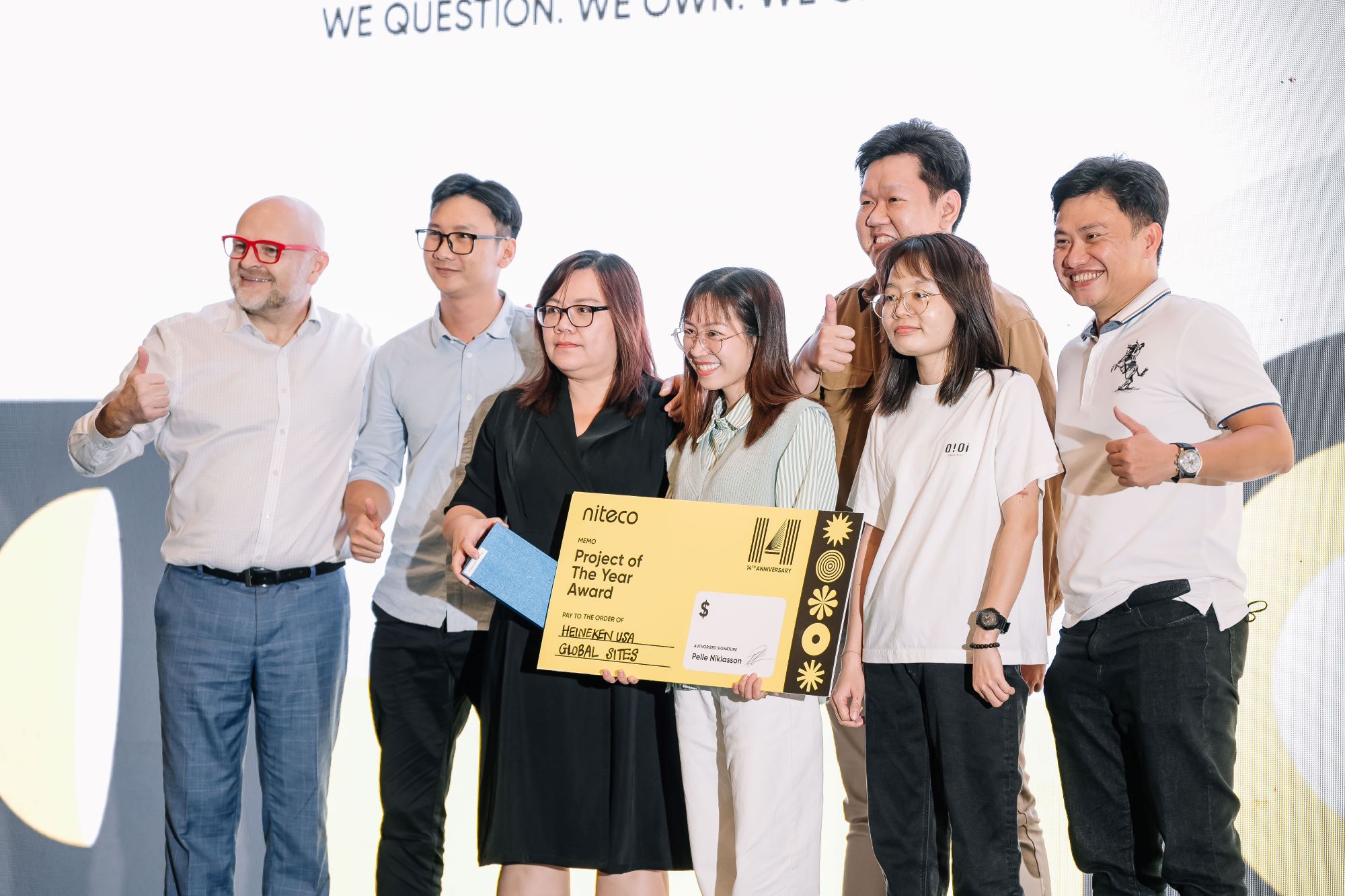 Project Of The Year - Heineken USA Global Sites by team HCMC