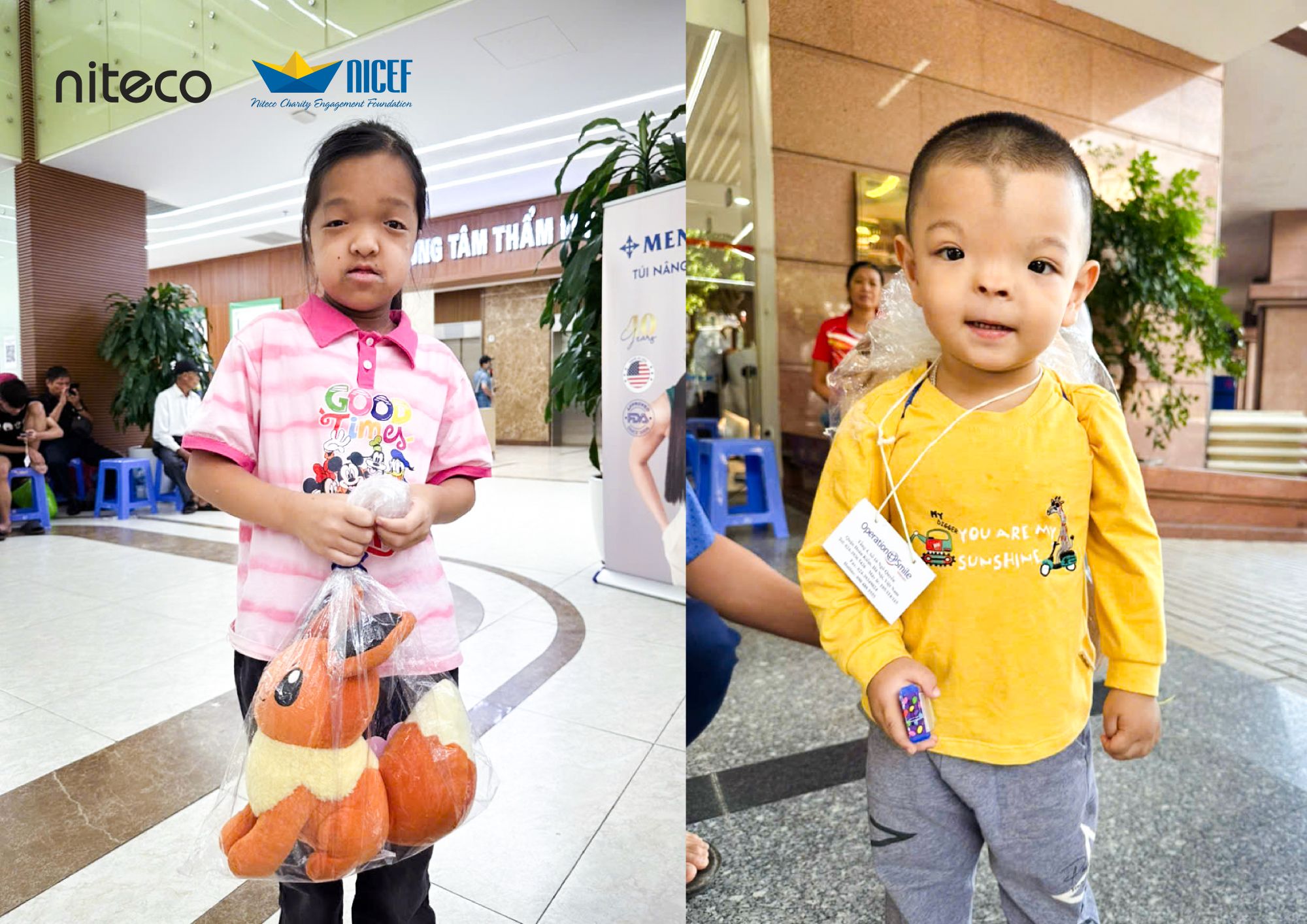 ... to help children with cleft lip or palate to have a brighter smile