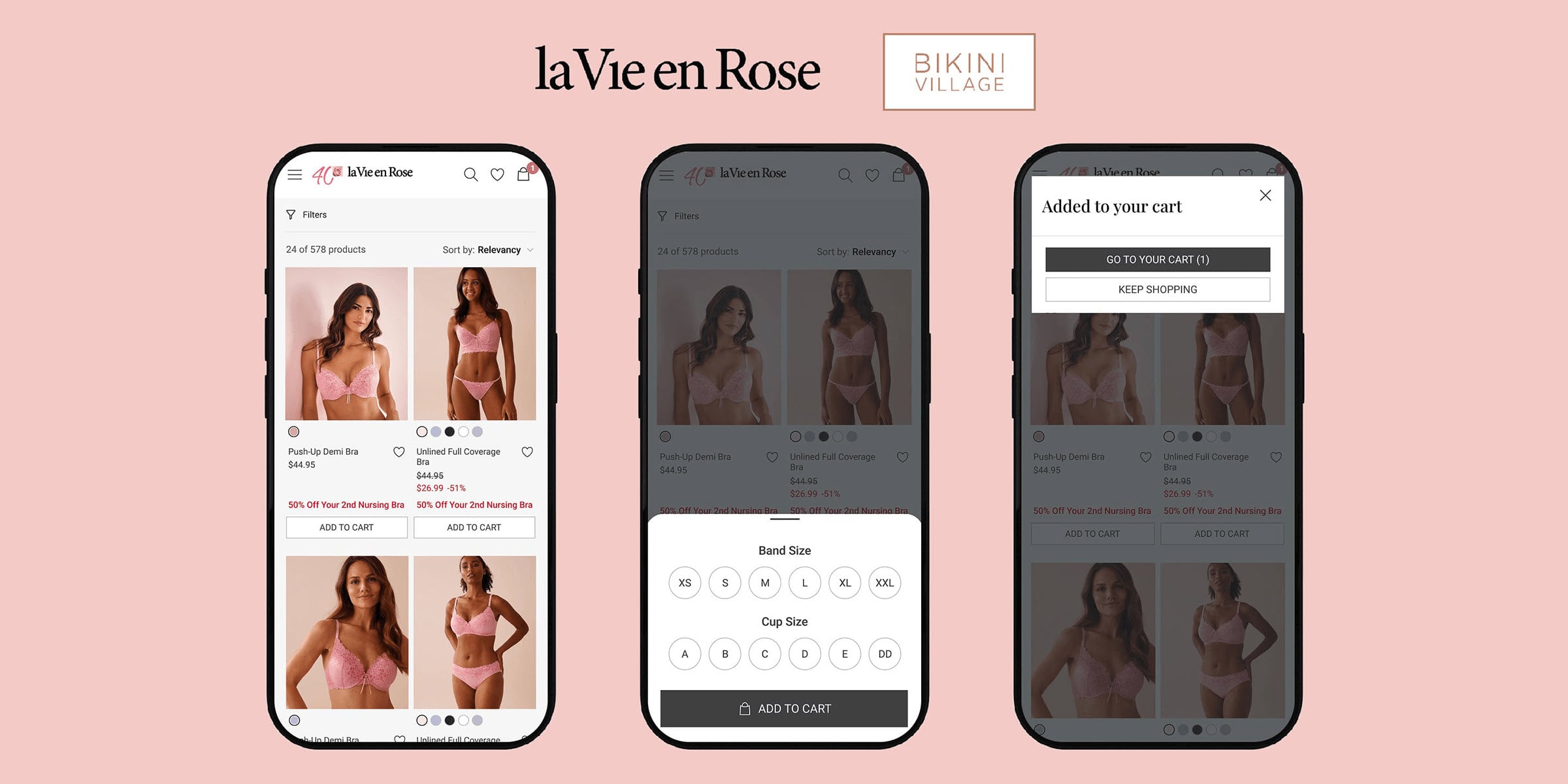 Improving mobile performance for la Vie en Rose through CRO