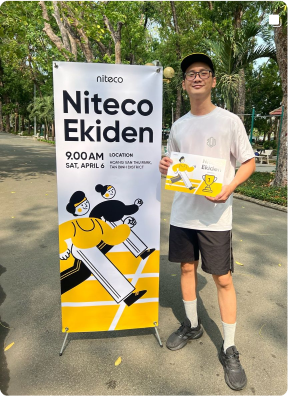 Niteco Ekiden on weekend