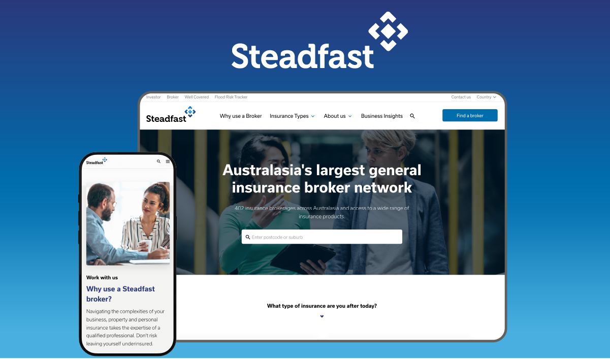 Steadfast replatforms from Sitecore to Optimizely in just eight weeks