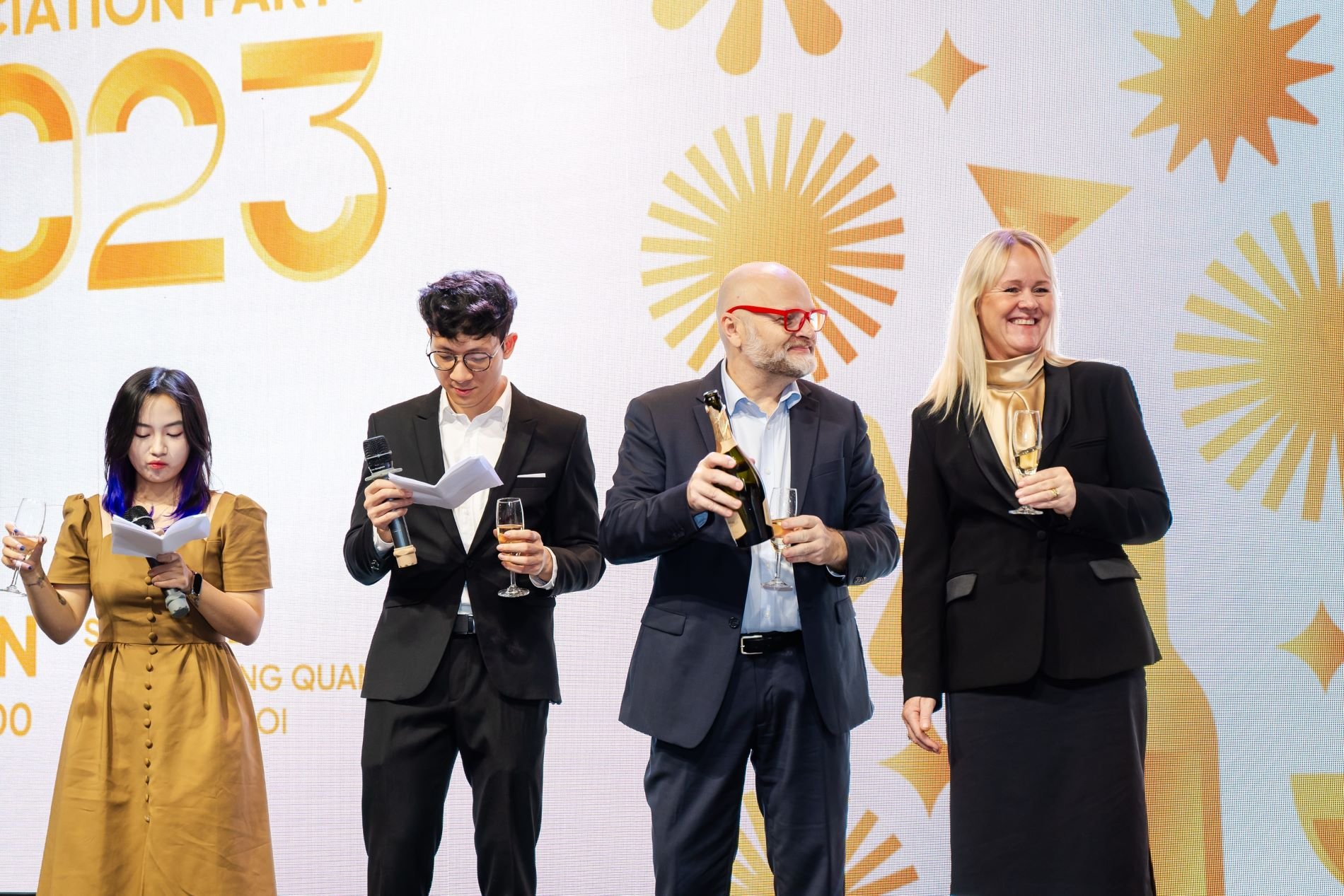 Let's make a toast!