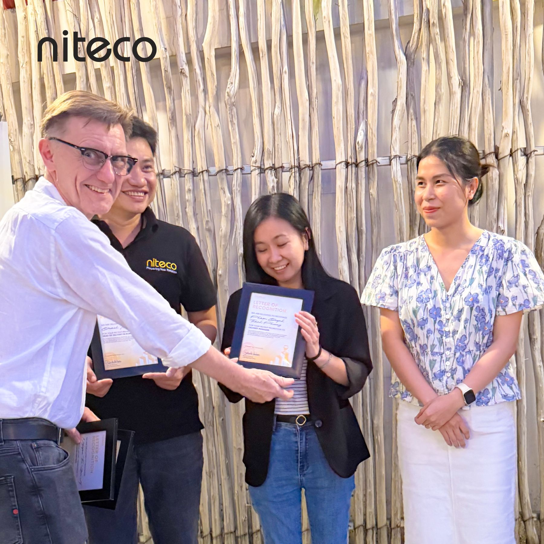 The joy is all in the air!