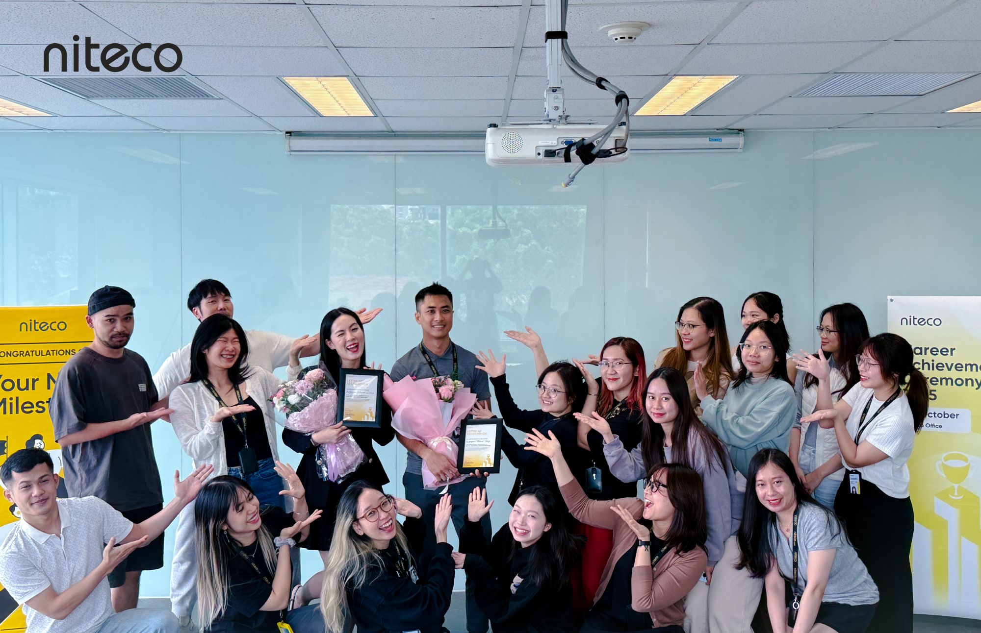 The Digital Marketing Department welcomed their 2 new leaders!