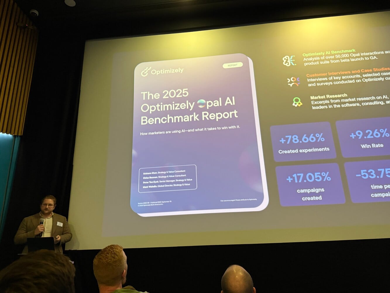 Mark Wakelin providing data backed insights