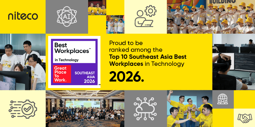 From Local Pride to Regional Recognition: Niteco Ranked Among Southeast Asia's Top 10 Best Workplaces™ in Technology 2026