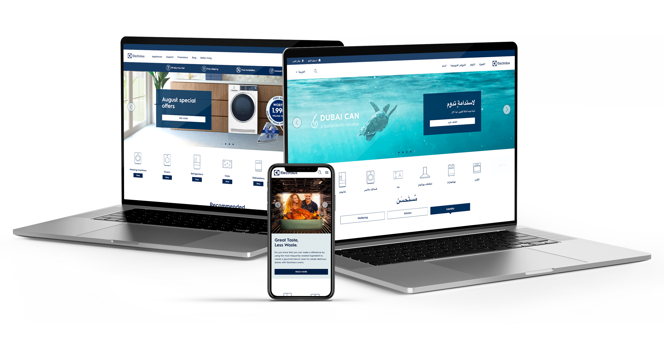 20% more traffic and more conversions with SEO services for 15 Electrolux websites