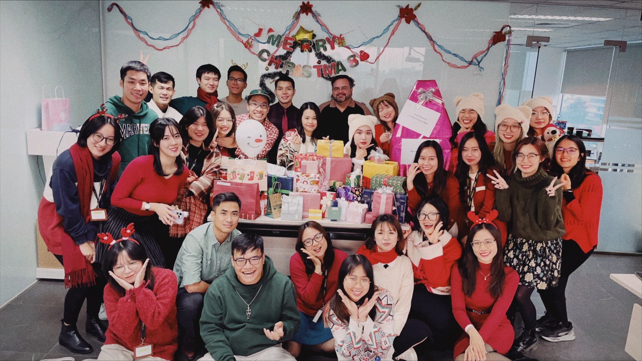 Christmas party at The Marketing Department