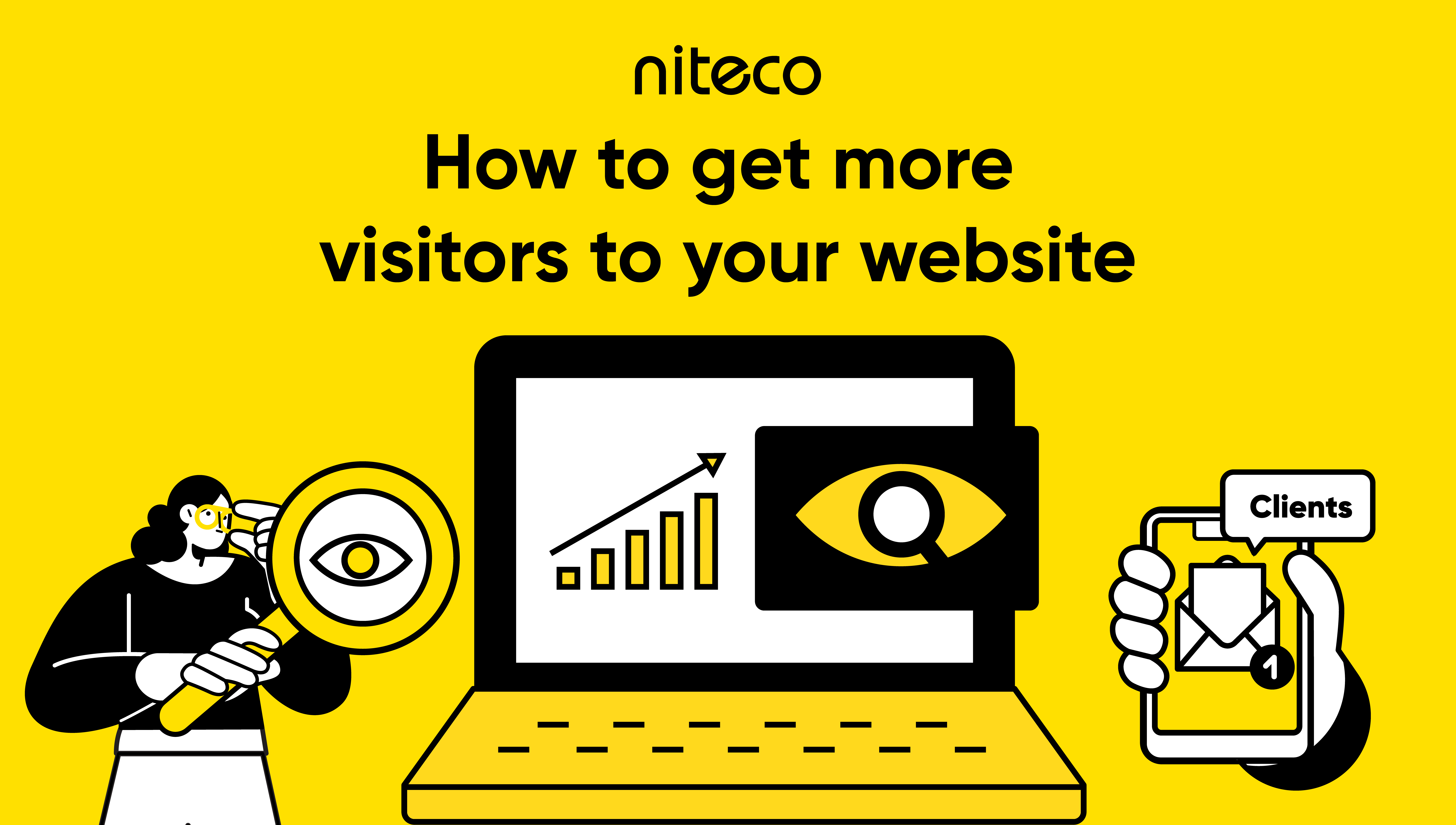 how to get more visitors to websites