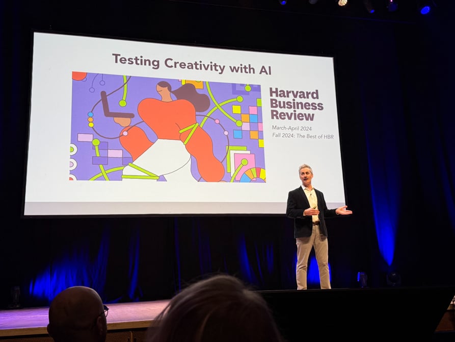 AI adoption presentation at Opticon25 London