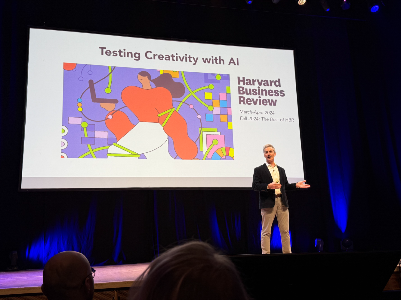 AI adoption presentation at Opticon25 London