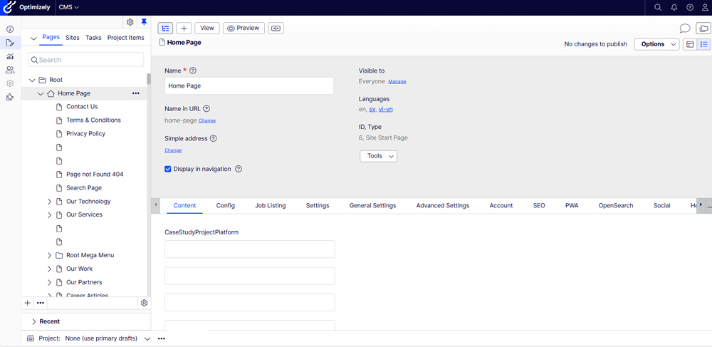 Optimizely CMS