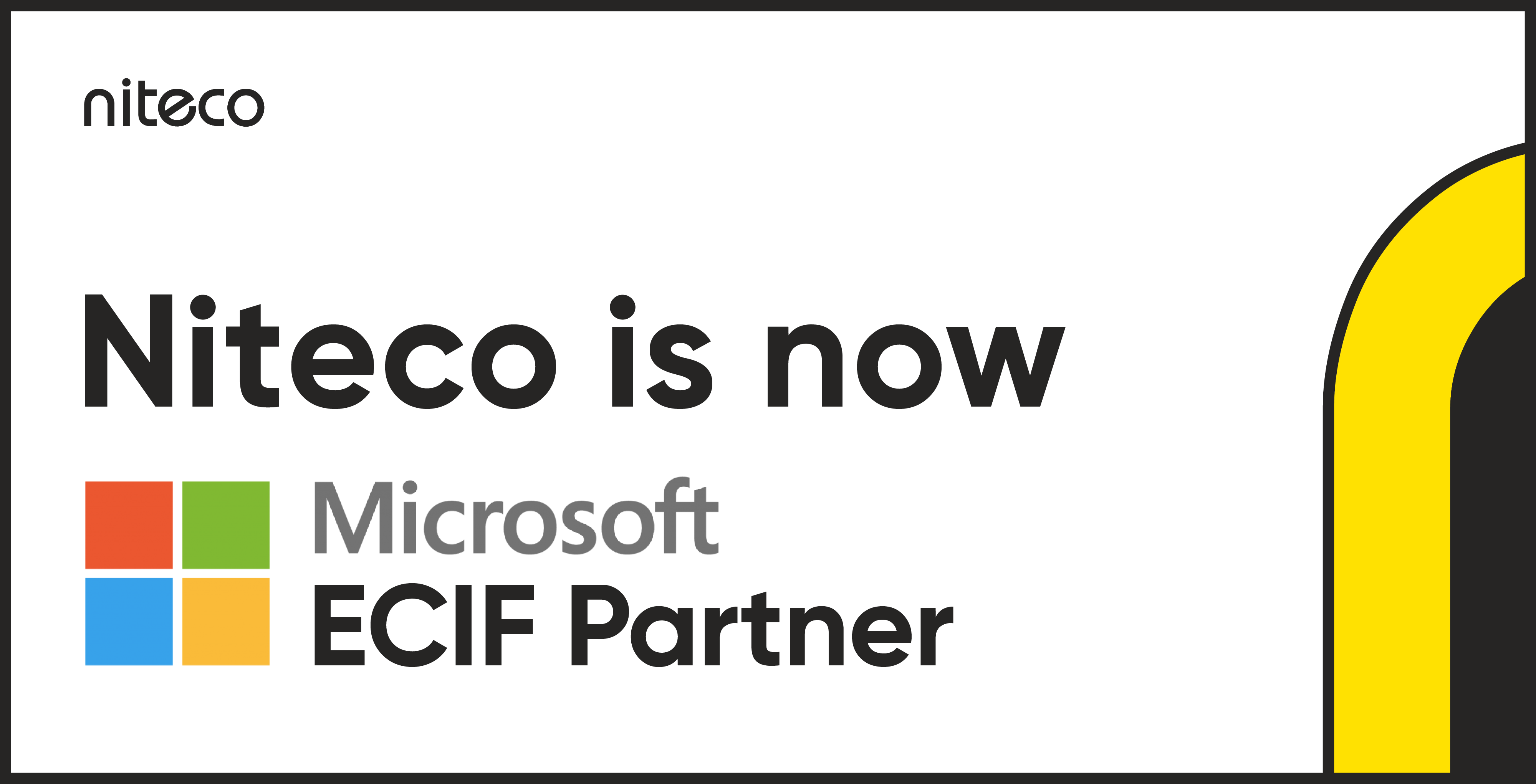 Niteco becomes Microsoft ECIF certified Partner  