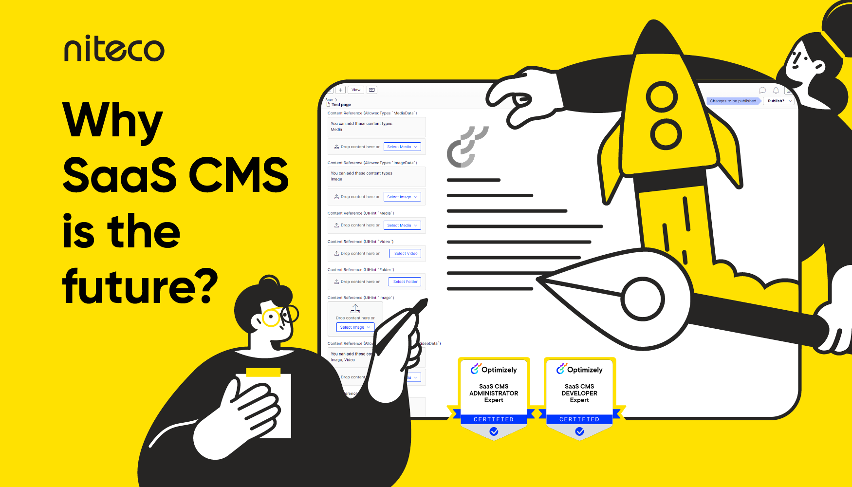 Why SaaS CMS is the future with rocket launch and content management tools