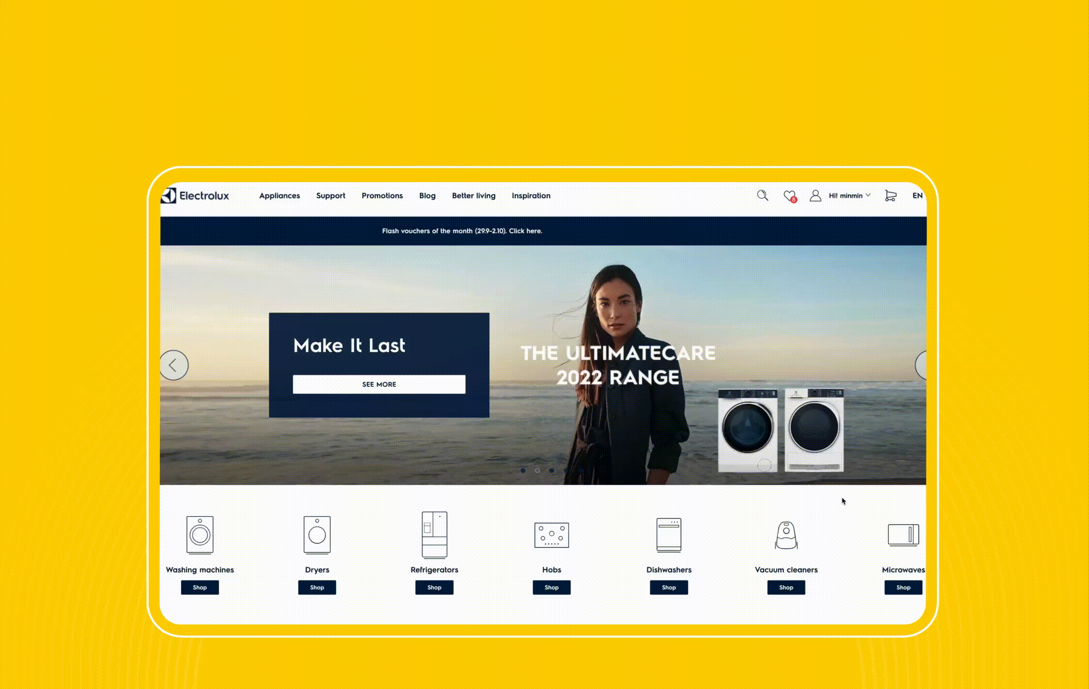 Niteco helped 200+ Electrolux sites get good performance and fast loading speed