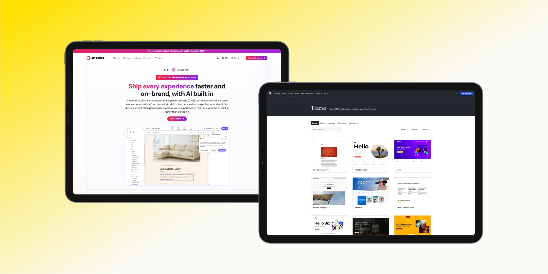 Sitecore vs WordPress: When to choose a DXP over an Open-source CMS