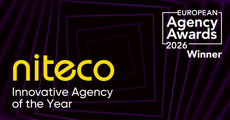 We're named Innovative Agency of the Year 2026 by the European Agency Award