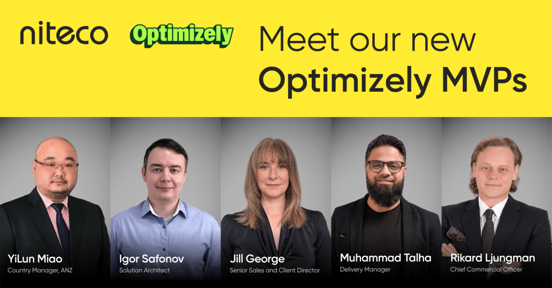 Niteco becomes home to the world's largest team of Optimizely MVPs