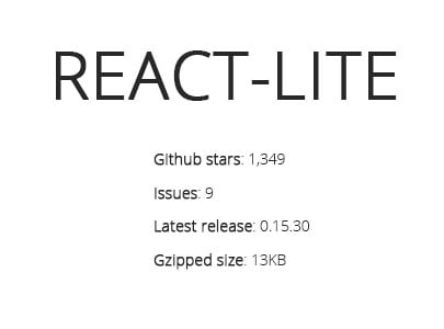 react-lite
