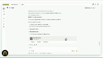 Screen recording of the Niteco campaign launch automation agent building and scheduling a campaign in Optimizely.