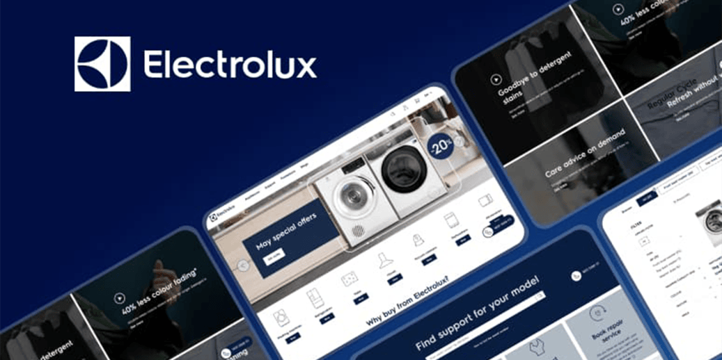 Designing & building an adaptable Commerce website for Electrolux’s APAC and MEA markets