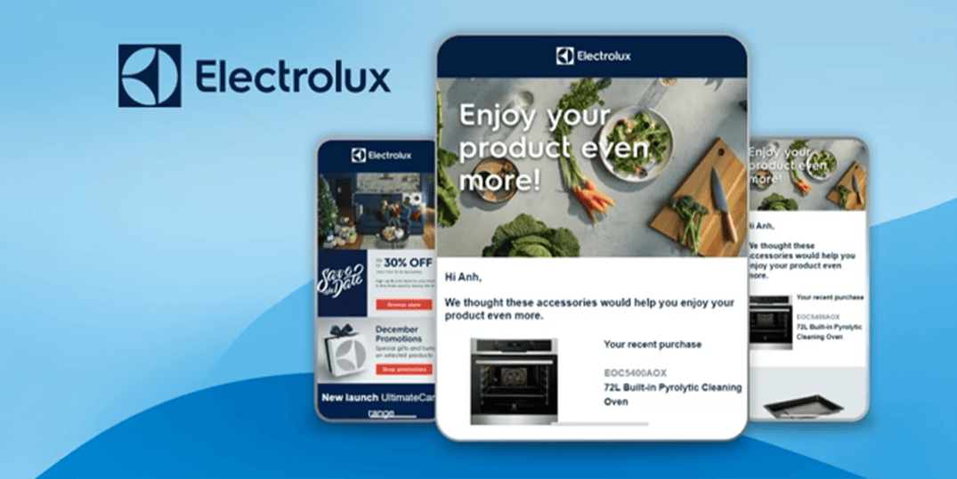 Powering Electrolux’s email marketing in the APAC and MEA regions 