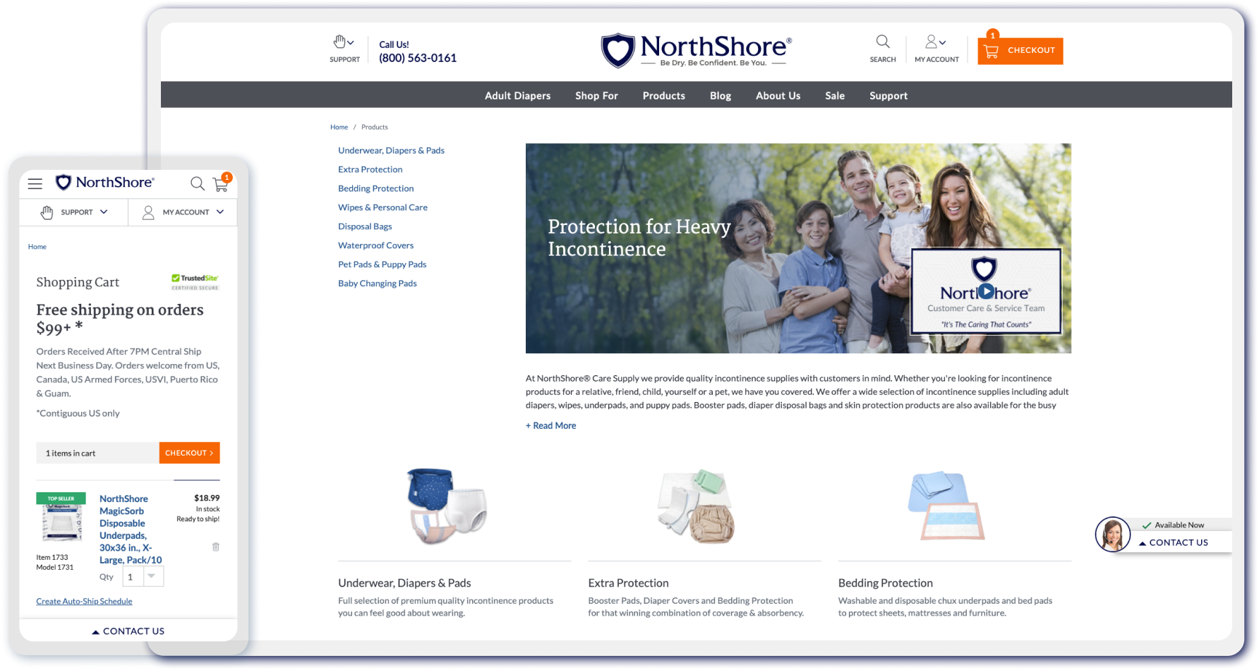 How Niteco/Thanx Media Optimized North Shore Care Supply’s Optimizely Project
