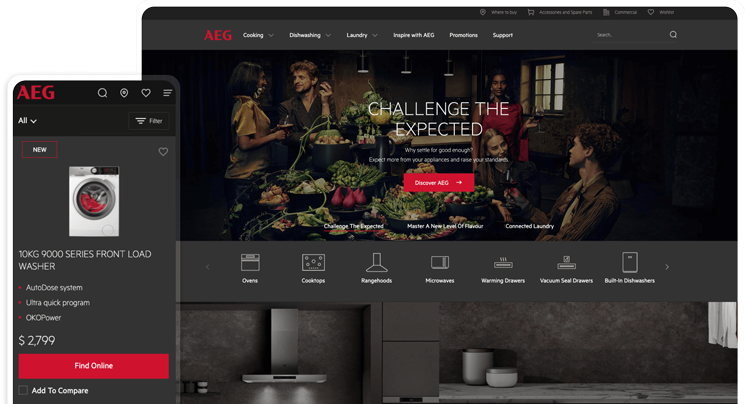 Delivering an award-winning customer-centric, high-performance website for AEG Delivering an award-winning customer-centric, high-performance website for AEG